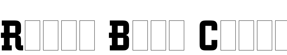 Retro Bold Condensed Plain Font Download Free