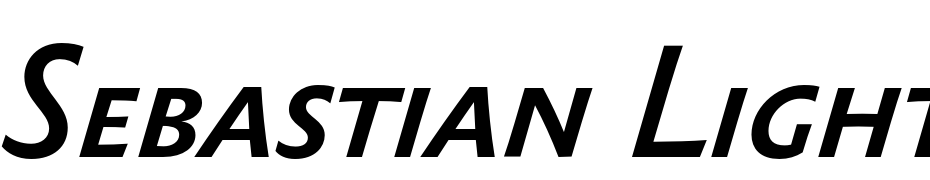 Sebastian Light SC Bold Italic Font Download Free