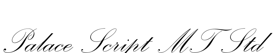 Palace Script MT Std Font Download Free