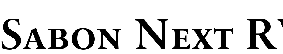 Sabon Next RW SCDemi Bold Font Download Free