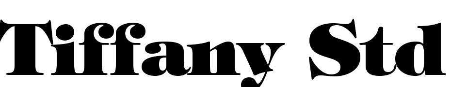 ITC Tiffany Std Heavy Font Download Free