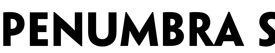 Penumbra Sans Std Bold Yazı tipi ücretsiz indir
