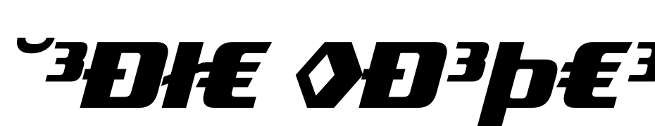 Trade Marker Bold Italic Exp Font Download Free