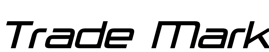Trade Marker Light Italic Alt Font Download Free