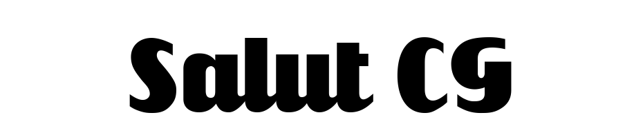 Salut CG Font Download Free