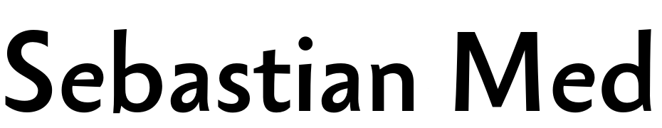 Sebastian Medium UCF Font Download Free