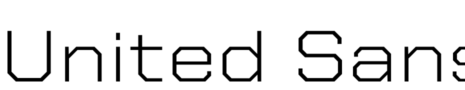 United Sans Semi Ext Light Font Download Free