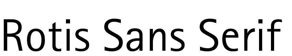 Rotis Sans Serif AT Font Download Free