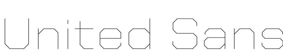 United Sans Semi Ext Thin Font Download Free
