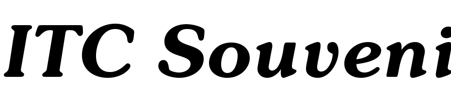ITC Souvenir Std Demi Italic Font Download Free