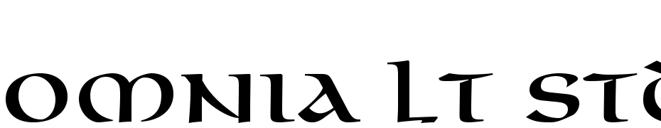 Omnia LT Std Roman Yazı tipi ücretsiz indir