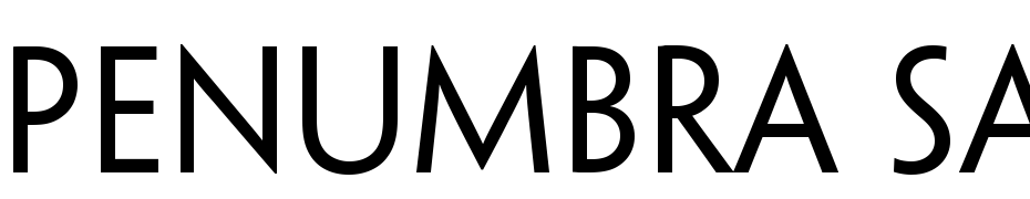 Penumbra Sans Std Font Download Free
