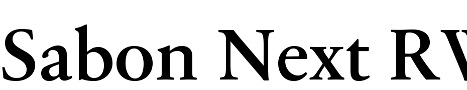 Sabon Next RW Reg Demi Bold Font Download Free