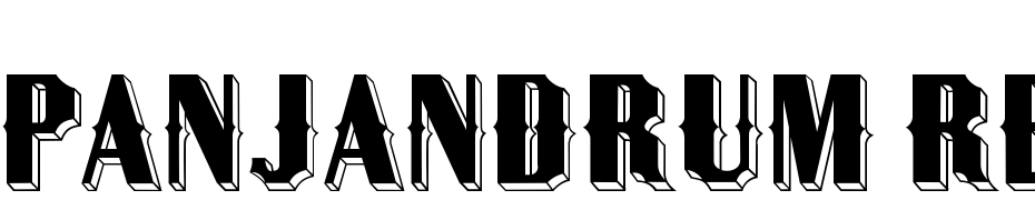 Panjandrum Regular Font Download Free