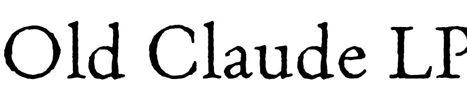 Old Claude LP Std Font Download Free