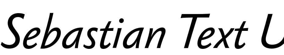 Sebastian Text UCF Italic Font Download Free