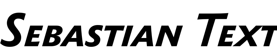 Sebastian Text SC Bold Italic Font Download Free