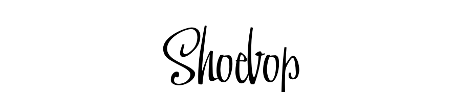 Shoebop Yazı tipi ücretsiz indir