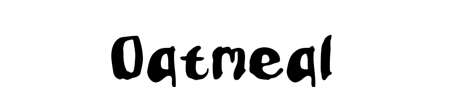 Oatmeal Font Download Free