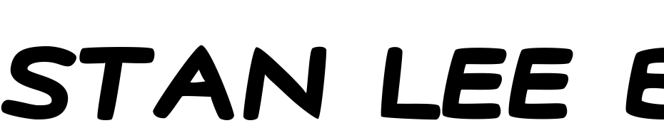 Stan Lee Bold Font Download Free