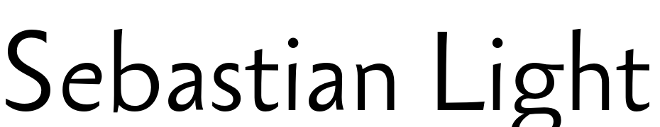 Sebastian Light Pro Font Download Free