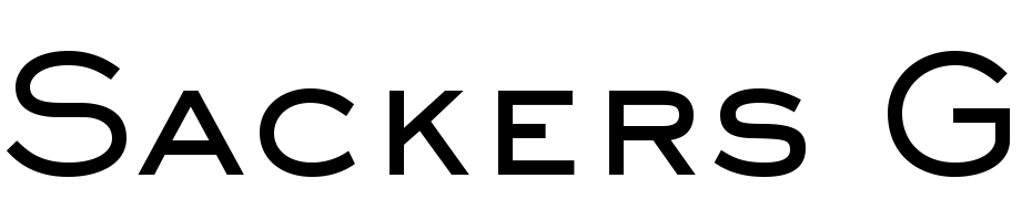 Sackers Gothic Medium AT Font Download Free