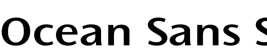 Ocean Sans Std Semibold Extended Font Download Free
