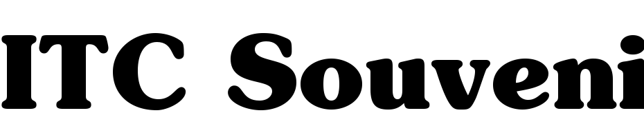 ITC Souvenir Std Bold Font Download Free