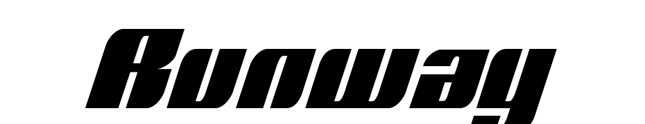Runway Font Download Free