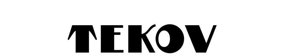 Tekov Font Download Free