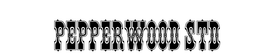 Pepperwood Std Font Download Free