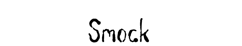 Smock Font Download Free