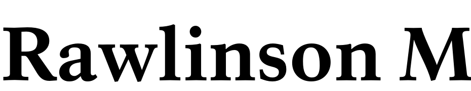 Rawlinson Md Heavy Font Download Free