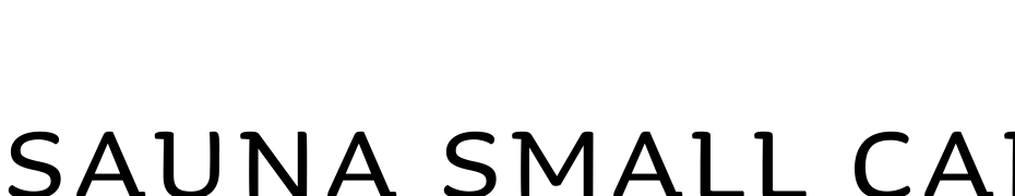 Sauna Small Caps Font Download Free