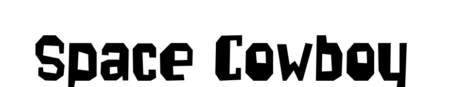 Space Cowboy Font Download Free