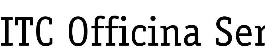 ITC Officina Serif Std Book Font Download Free