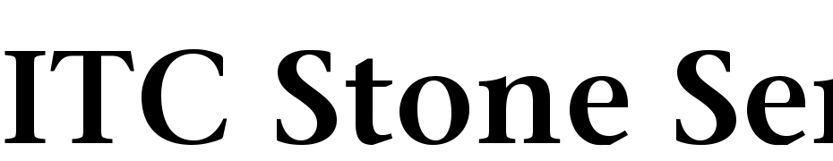 ITC Stone Serif Std Semibold Font Download Free