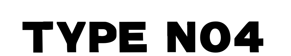 Type No4 Font Download Free