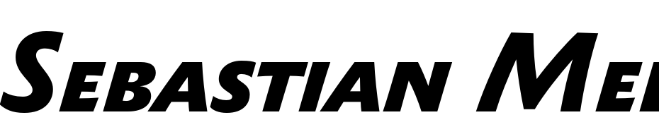 Sebastian Medium SC Bold Italic Font Download Free