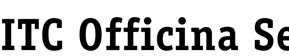 ITC Officina Serif Std Bold Font Download Free
