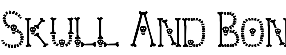 Skull And Bones Font Download Free