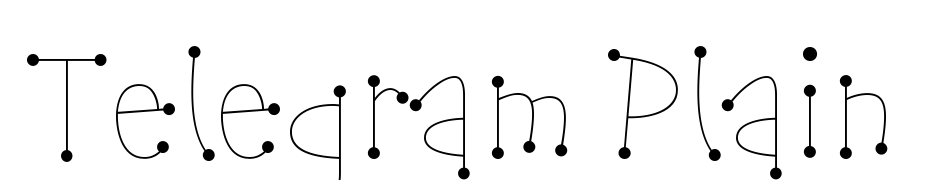 Telegram Plain Font Download Free