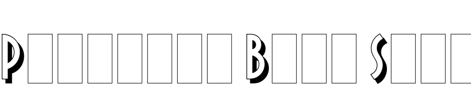 Pleasure Bold Shaded Plain Font Download Free