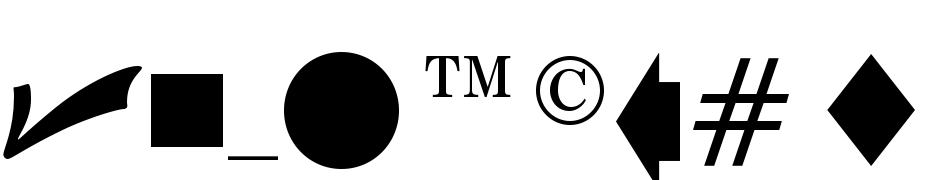 Universal Std News With Commercial Pi Yazı tipi ücretsiz indir