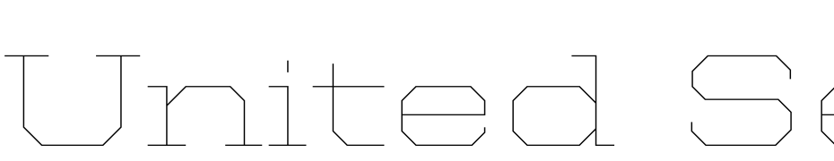 United Serif Ext Thin Font Download Free