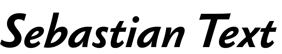 Sebastian Text UCF Bold Italic Font Download Free