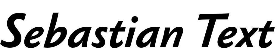 Sebastian Text UCF Bold Italic Font Download Free