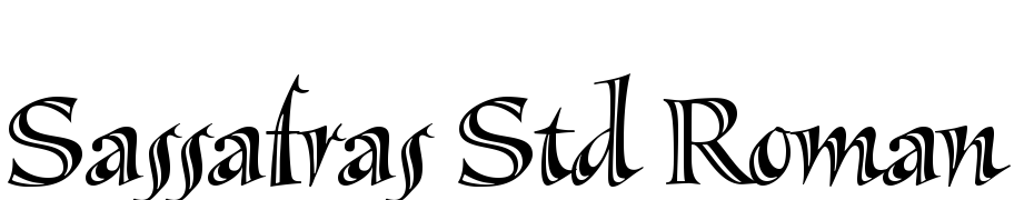Sassafras Std Roman Font Download Free