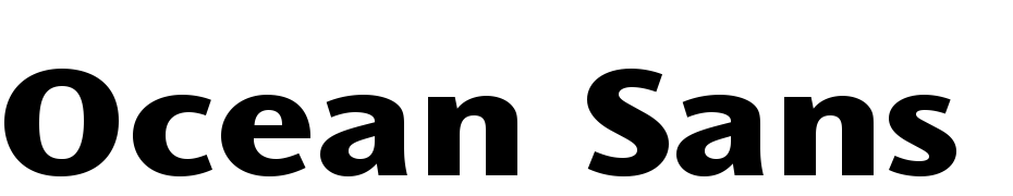 Ocean Sans Std Extra Bold Extended Font Download Free