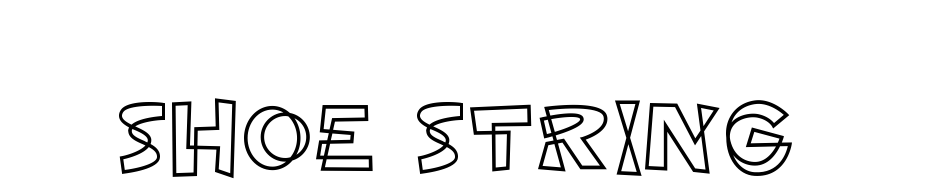Shoe String Fuente Descargar Gratis